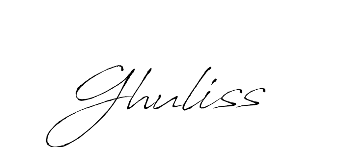 Once you've used our free online signature maker to create your best signature Antro_Vectra style, it's time to enjoy all of the benefits that Ghuliss name signing documents. Ghuliss signature style 6 images and pictures png
