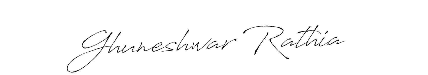 It looks lik you need a new signature style for name Ghuneshwar Rathia. Design unique handwritten (Antro_Vectra) signature with our free signature maker in just a few clicks. Ghuneshwar Rathia signature style 6 images and pictures png