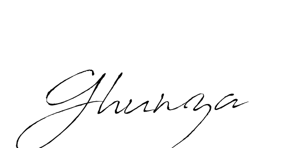 You should practise on your own different ways (Antro_Vectra) to write your name (Ghunza) in signature. don't let someone else do it for you. Ghunza signature style 6 images and pictures png