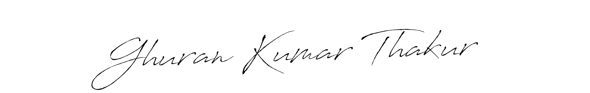 Use a signature maker to create a handwritten signature online. With this signature software, you can design (Antro_Vectra) your own signature for name Ghuran Kumar Thakur. Ghuran Kumar Thakur signature style 6 images and pictures png