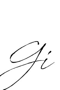 You should practise on your own different ways (Antro_Vectra) to write your name (Gi) in signature. don't let someone else do it for you. Gi signature style 6 images and pictures png