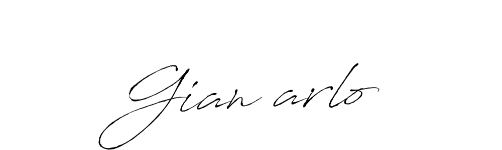Create a beautiful signature design for name Gianсarlo. With this signature (Antro_Vectra) fonts, you can make a handwritten signature for free. Gianсarlo signature style 6 images and pictures png