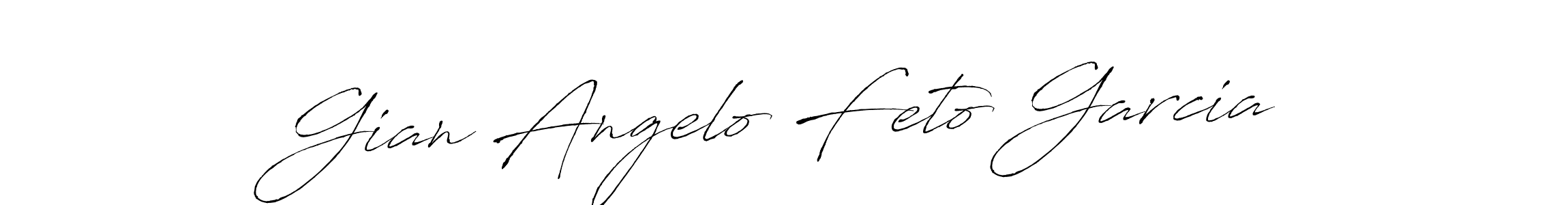 Design your own signature with our free online signature maker. With this signature software, you can create a handwritten (Antro_Vectra) signature for name Gian Angelo Feto Garcia. Gian Angelo Feto Garcia signature style 6 images and pictures png