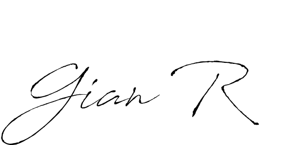 Here are the top 10 professional signature styles for the name Gian R. These are the best autograph styles you can use for your name. Gian R signature style 6 images and pictures png