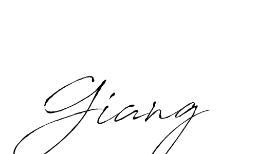 You should practise on your own different ways (Antro_Vectra) to write your name (Giang) in signature. don't let someone else do it for you. Giang signature style 6 images and pictures png