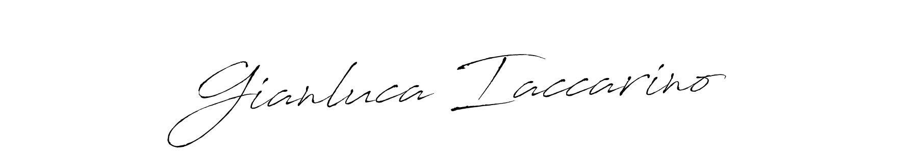 Also we have Gianluca Iaccarino name is the best signature style. Create professional handwritten signature collection using Antro_Vectra autograph style. Gianluca Iaccarino signature style 6 images and pictures png