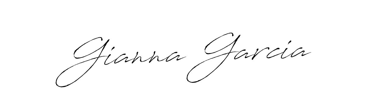 Also we have Gianna Garcia name is the best signature style. Create professional handwritten signature collection using Antro_Vectra autograph style. Gianna Garcia signature style 6 images and pictures png