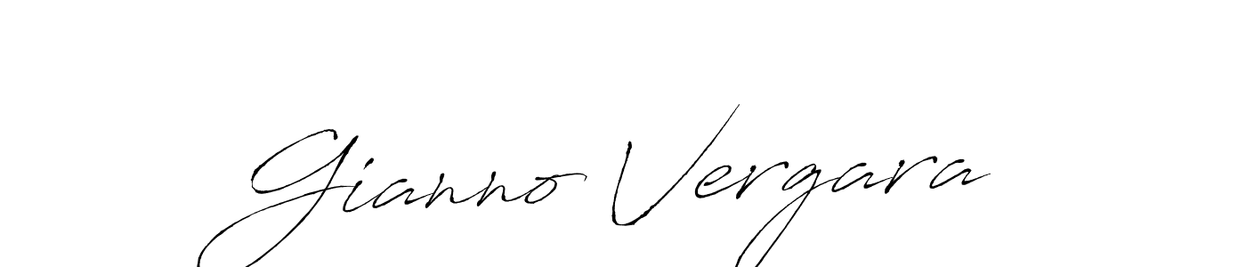 How to Draw Gianno Vergara signature style? Antro_Vectra is a latest design signature styles for name Gianno Vergara. Gianno Vergara signature style 6 images and pictures png