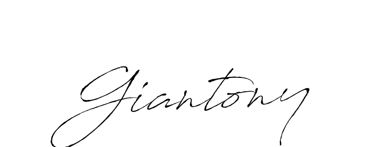 Create a beautiful signature design for name Giantony. With this signature (Antro_Vectra) fonts, you can make a handwritten signature for free. Giantony signature style 6 images and pictures png