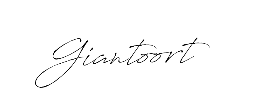 The best way (Antro_Vectra) to make a short signature is to pick only two or three words in your name. The name Giantoort include a total of six letters. For converting this name. Giantoort signature style 6 images and pictures png