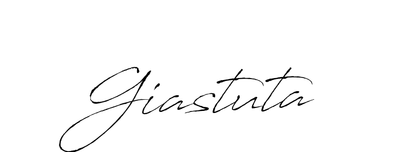 You should practise on your own different ways (Antro_Vectra) to write your name (Giastuta) in signature. don't let someone else do it for you. Giastuta signature style 6 images and pictures png
