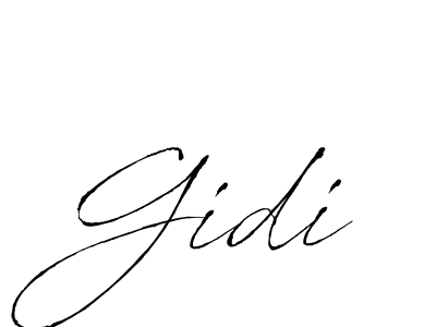 This is the best signature style for the Gidi name. Also you like these signature font (Antro_Vectra). Mix name signature. Gidi signature style 6 images and pictures png