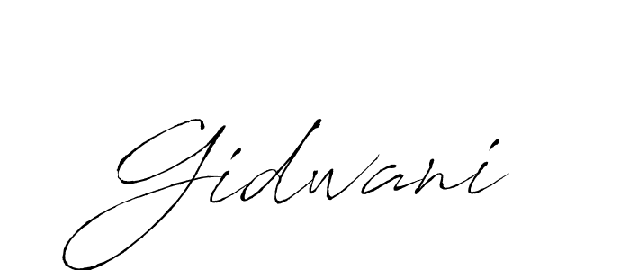 Once you've used our free online signature maker to create your best signature Antro_Vectra style, it's time to enjoy all of the benefits that Gidwani name signing documents. Gidwani signature style 6 images and pictures png