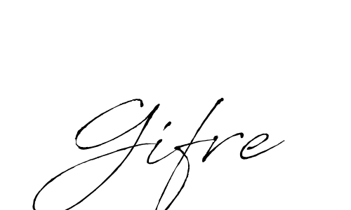 You should practise on your own different ways (Antro_Vectra) to write your name (Gifre) in signature. don't let someone else do it for you. Gifre signature style 6 images and pictures png