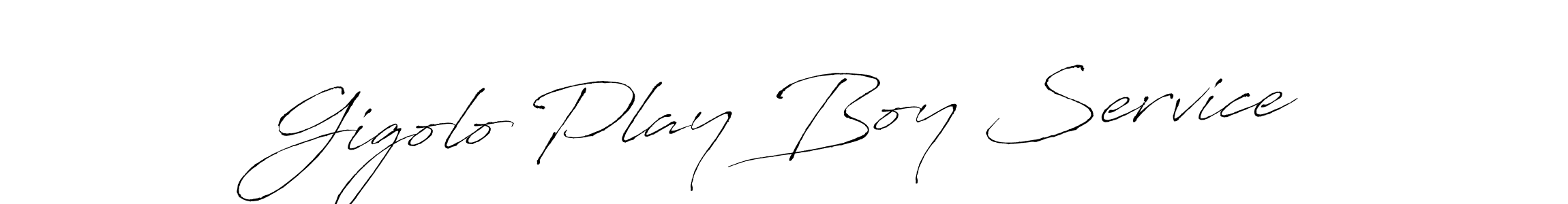 Antro_Vectra is a professional signature style that is perfect for those who want to add a touch of class to their signature. It is also a great choice for those who want to make their signature more unique. Get Gigolo Play Boy Service name to fancy signature for free. Gigolo Play Boy Service signature style 6 images and pictures png