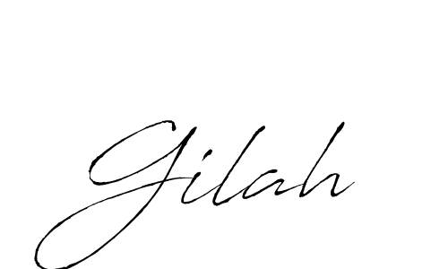 Gilah stylish signature style. Best Handwritten Sign (Antro_Vectra) for my name. Handwritten Signature Collection Ideas for my name Gilah. Gilah signature style 6 images and pictures png