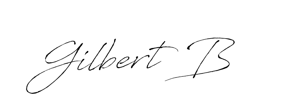 Also we have Gilbert B name is the best signature style. Create professional handwritten signature collection using Antro_Vectra autograph style. Gilbert B signature style 6 images and pictures png