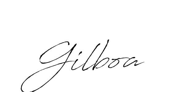 The best way (Antro_Vectra) to make a short signature is to pick only two or three words in your name. The name Gilboa include a total of six letters. For converting this name. Gilboa signature style 6 images and pictures png