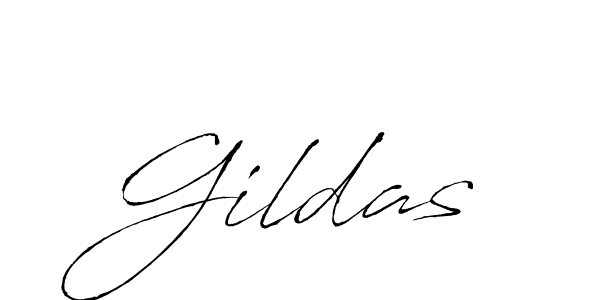 Use a signature maker to create a handwritten signature online. With this signature software, you can design (Antro_Vectra) your own signature for name Gildas. Gildas signature style 6 images and pictures png