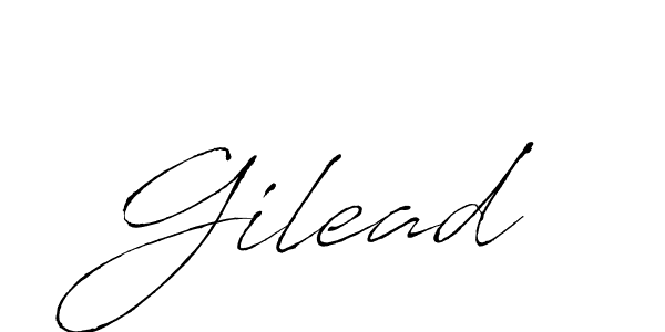 Antro_Vectra is a professional signature style that is perfect for those who want to add a touch of class to their signature. It is also a great choice for those who want to make their signature more unique. Get Gilead name to fancy signature for free. Gilead signature style 6 images and pictures png