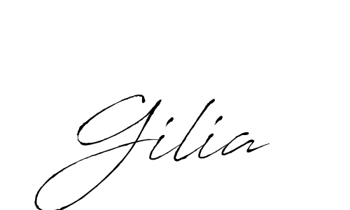 The best way (Antro_Vectra) to make a short signature is to pick only two or three words in your name. The name Gilia include a total of six letters. For converting this name. Gilia signature style 6 images and pictures png
