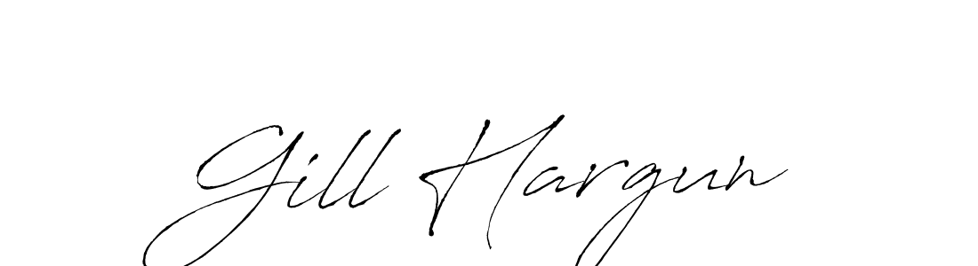 Also You can easily find your signature by using the search form. We will create Gill Hargun name handwritten signature images for you free of cost using Antro_Vectra sign style. Gill Hargun signature style 6 images and pictures png