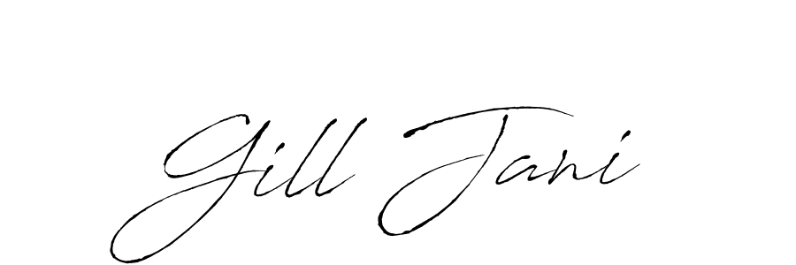 You can use this online signature creator to create a handwritten signature for the name Gill Jani. This is the best online autograph maker. Gill Jani signature style 6 images and pictures png