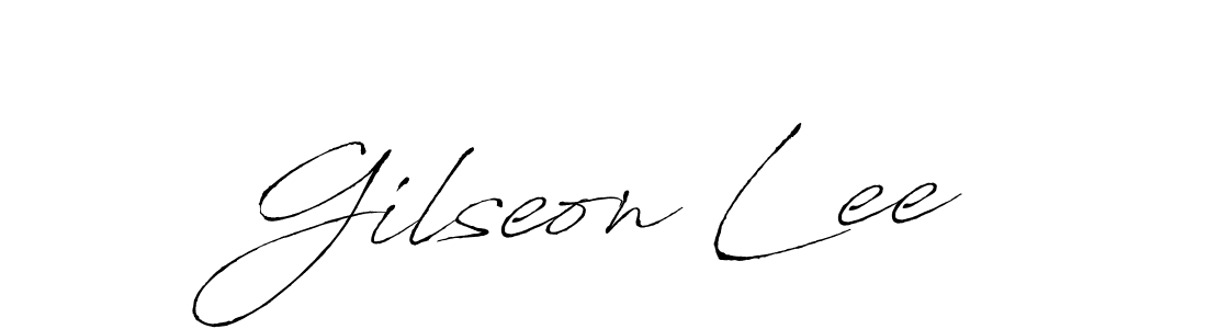 Make a short Gilseon Lee signature style. Manage your documents anywhere anytime using Antro_Vectra. Create and add eSignatures, submit forms, share and send files easily. Gilseon Lee signature style 6 images and pictures png