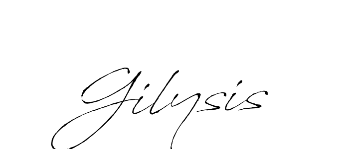 How to make Gilysis name signature. Use Antro_Vectra style for creating short signs online. This is the latest handwritten sign. Gilysis signature style 6 images and pictures png