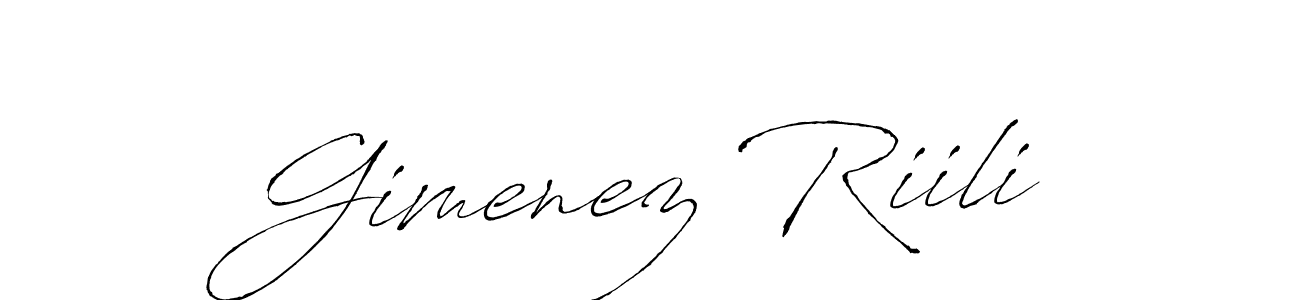 How to make Gimenez Riili signature? Antro_Vectra is a professional autograph style. Create handwritten signature for Gimenez Riili name. Gimenez Riili signature style 6 images and pictures png