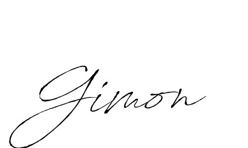 Also You can easily find your signature by using the search form. We will create Gimon name handwritten signature images for you free of cost using Antro_Vectra sign style. Gimon signature style 6 images and pictures png