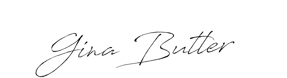 Make a beautiful signature design for name Gina Butler. Use this online signature maker to create a handwritten signature for free. Gina Butler signature style 6 images and pictures png