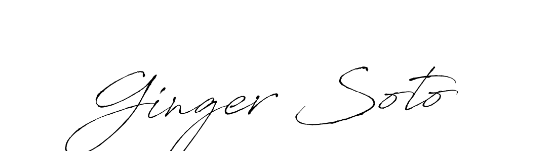 You should practise on your own different ways (Antro_Vectra) to write your name (Ginger Soto) in signature. don't let someone else do it for you. Ginger Soto signature style 6 images and pictures png