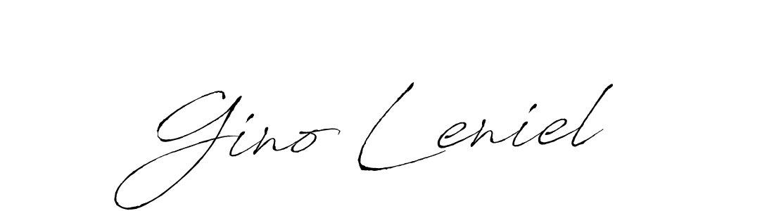 This is the best signature style for the Gino Leniel name. Also you like these signature font (Antro_Vectra). Mix name signature. Gino Leniel signature style 6 images and pictures png