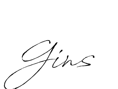 if you are searching for the best signature style for your name Gins. so please give up your signature search. here we have designed multiple signature styles  using Antro_Vectra. Gins signature style 6 images and pictures png