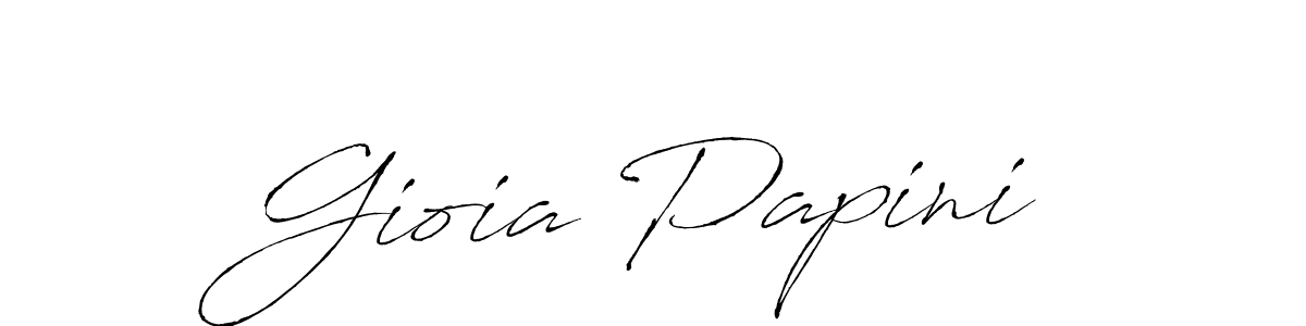 Antro_Vectra is a professional signature style that is perfect for those who want to add a touch of class to their signature. It is also a great choice for those who want to make their signature more unique. Get Gioia Papini name to fancy signature for free. Gioia Papini signature style 6 images and pictures png