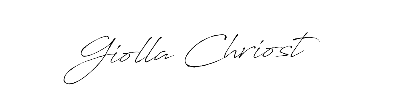 Make a beautiful signature design for name Giolla Chriost. Use this online signature maker to create a handwritten signature for free. Giolla Chriost signature style 6 images and pictures png