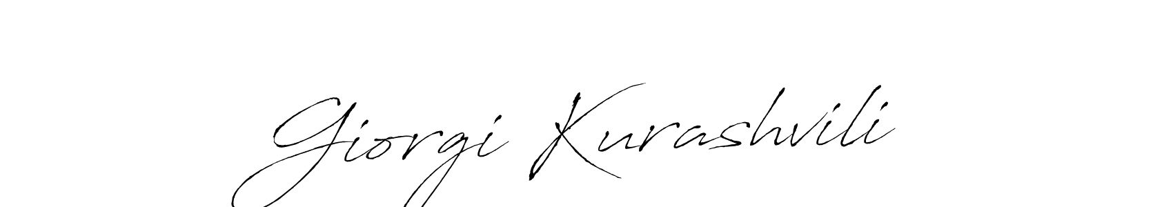 Design your own signature with our free online signature maker. With this signature software, you can create a handwritten (Antro_Vectra) signature for name Giorgi Kurashvili. Giorgi Kurashvili signature style 6 images and pictures png