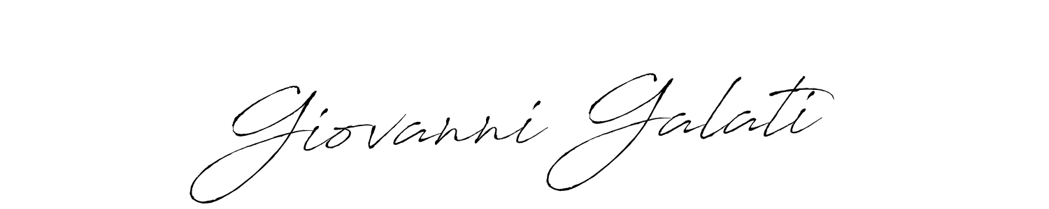 Giovanni Galati stylish signature style. Best Handwritten Sign (Antro_Vectra) for my name. Handwritten Signature Collection Ideas for my name Giovanni Galati. Giovanni Galati signature style 6 images and pictures png