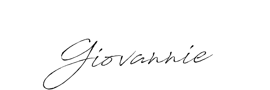 Use a signature maker to create a handwritten signature online. With this signature software, you can design (Antro_Vectra) your own signature for name Giovannie. Giovannie signature style 6 images and pictures png