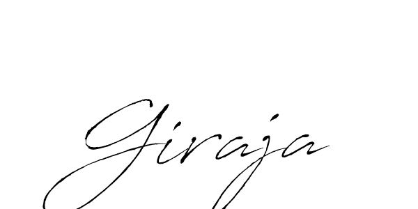 You should practise on your own different ways (Antro_Vectra) to write your name (Giraja) in signature. don't let someone else do it for you. Giraja signature style 6 images and pictures png