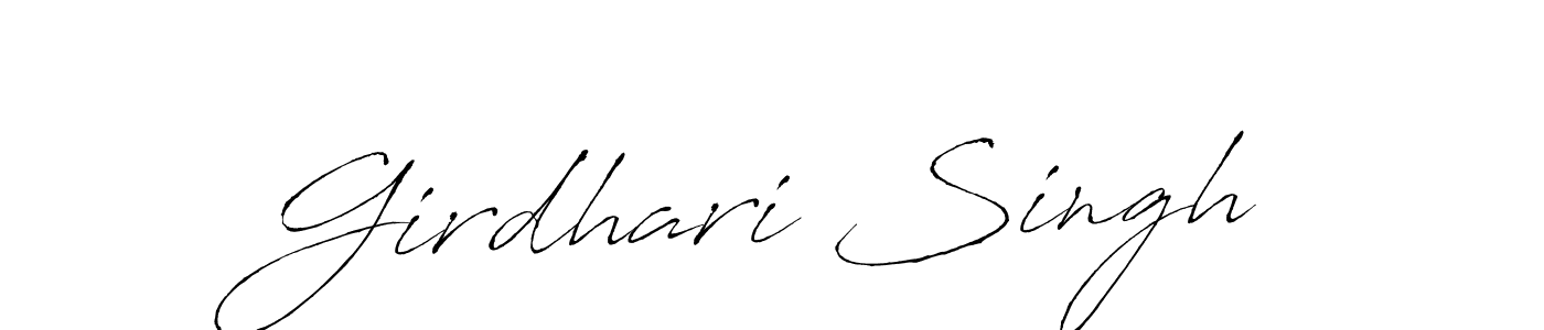 Also we have Girdhari Singh name is the best signature style. Create professional handwritten signature collection using Antro_Vectra autograph style. Girdhari Singh signature style 6 images and pictures png