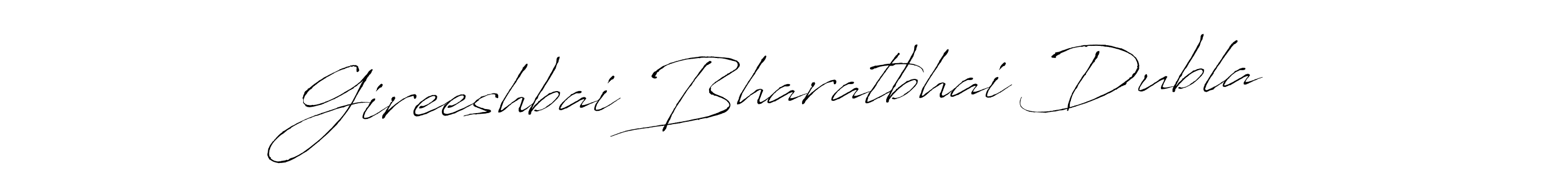 Use a signature maker to create a handwritten signature online. With this signature software, you can design (Antro_Vectra) your own signature for name Gireeshbai Bharatbhai Dubla. Gireeshbai Bharatbhai Dubla signature style 6 images and pictures png