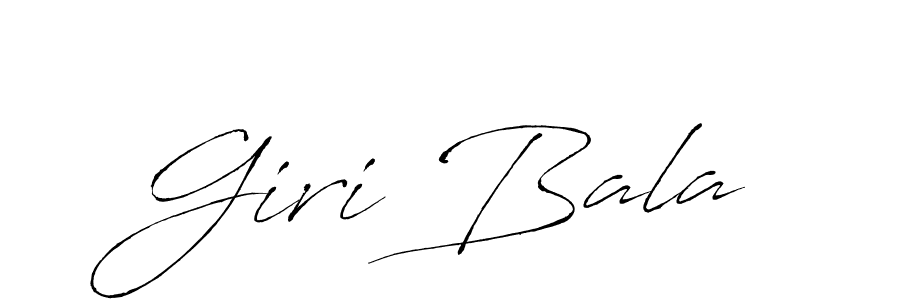 It looks lik you need a new signature style for name Giri Bala. Design unique handwritten (Antro_Vectra) signature with our free signature maker in just a few clicks. Giri Bala signature style 6 images and pictures png