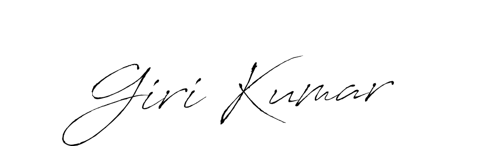 Also You can easily find your signature by using the search form. We will create Giri Kumar name handwritten signature images for you free of cost using Antro_Vectra sign style. Giri Kumar signature style 6 images and pictures png