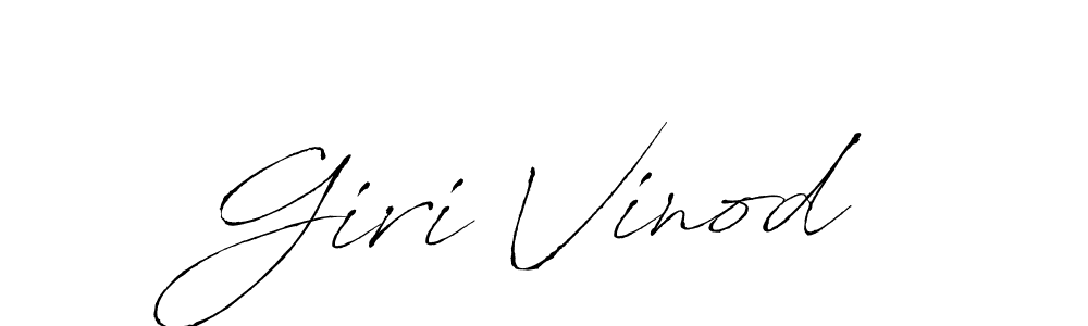 It looks lik you need a new signature style for name Giri Vinod. Design unique handwritten (Antro_Vectra) signature with our free signature maker in just a few clicks. Giri Vinod signature style 6 images and pictures png