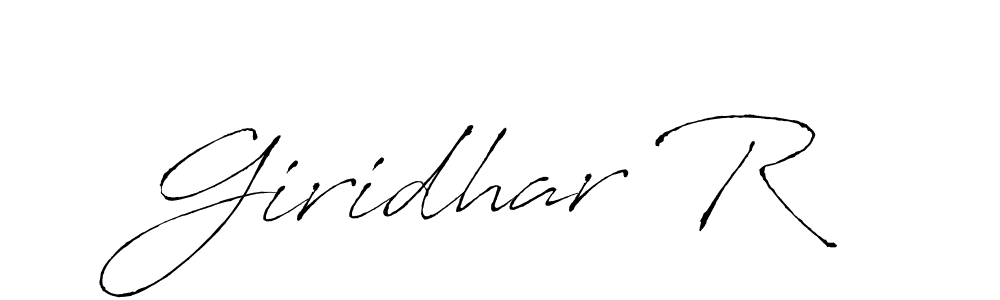 You can use this online signature creator to create a handwritten signature for the name Giridhar R. This is the best online autograph maker. Giridhar R signature style 6 images and pictures png