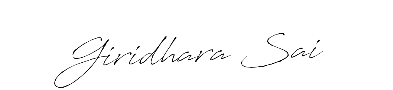 It looks lik you need a new signature style for name Giridhara Sai. Design unique handwritten (Antro_Vectra) signature with our free signature maker in just a few clicks. Giridhara Sai signature style 6 images and pictures png