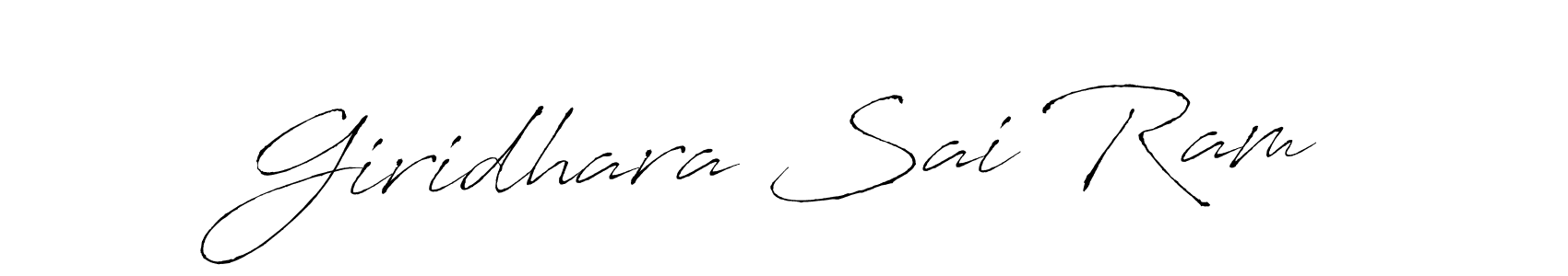 Similarly Antro_Vectra is the best handwritten signature design. Signature creator online .You can use it as an online autograph creator for name Giridhara Sai Ram. Giridhara Sai Ram signature style 6 images and pictures png