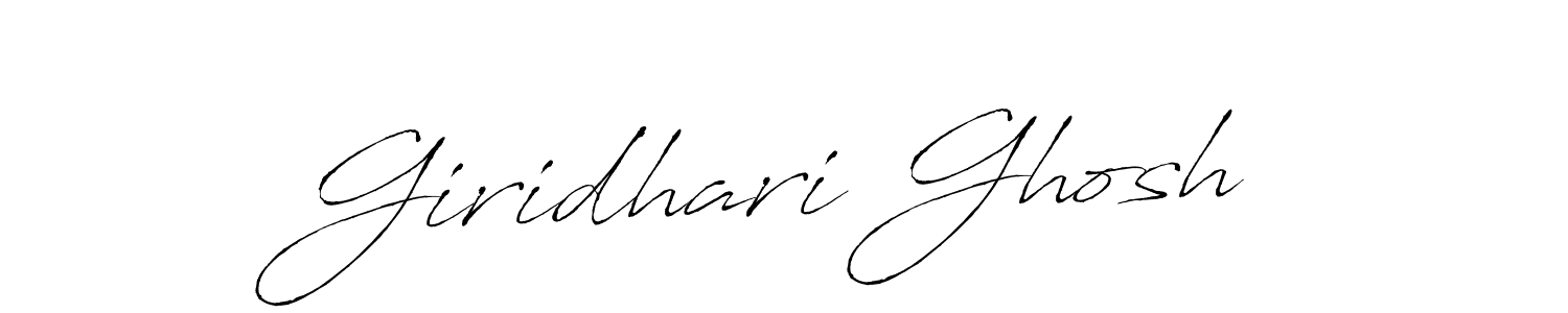 Similarly Antro_Vectra is the best handwritten signature design. Signature creator online .You can use it as an online autograph creator for name Giridhari Ghosh. Giridhari Ghosh signature style 6 images and pictures png